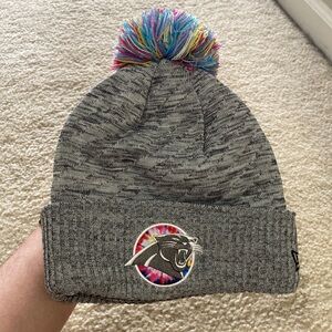 Team issued Carolina Panthers New Era Beanie